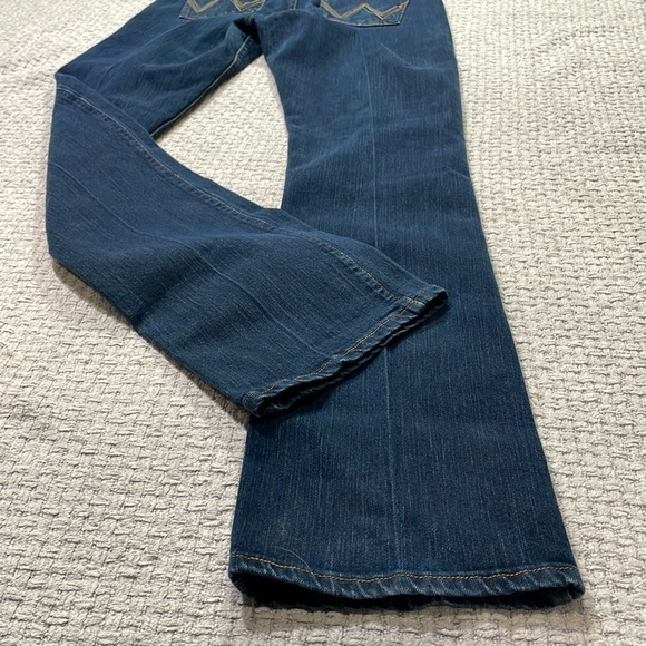 Wrangler Q-Baby No Gap Waistband Denim Jeans WRQ20DD Women’s Size 11/12 x 38 - Picture 6 of 13